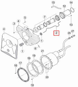 Трубка протитока Kripsol RUSS0002.00R