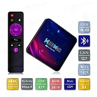 Смарт ТВ приставка H96 MAX V11 4/32 Гб Smart TV Box Android 11