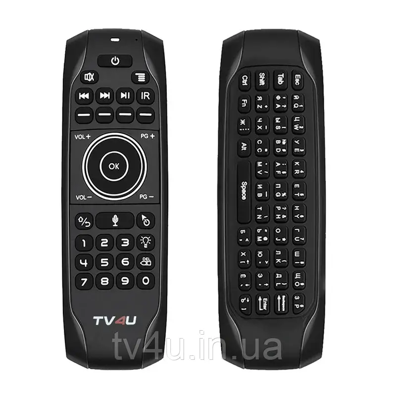 TV4U G7v PRO Аеромиша з підсвічуванням, мініклавіатурою і голосовим управлінням