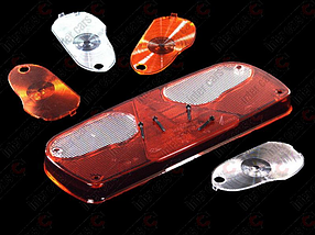 Скло ліхтаря ASPOCK ECOPOINT (ліве/праве)