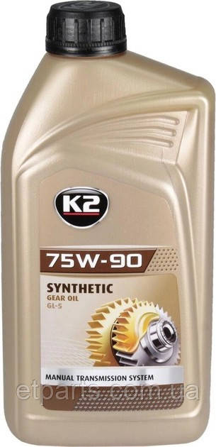 Олива трансмісійна 75W90 1л (МОСТ/КПП) GL-5/GL-4
