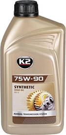 Олива трансмісійна 75W90 1л (МОСТ/КПП) GL-5/GL-4