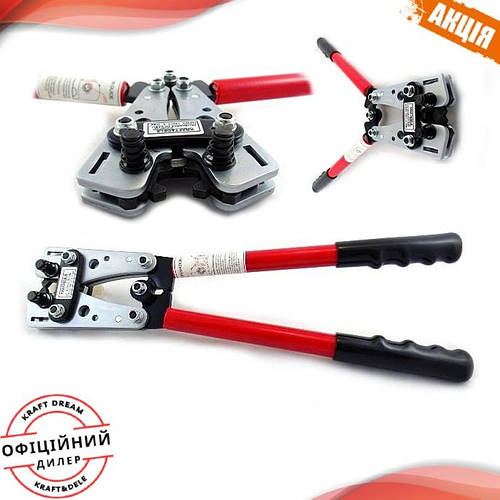 Пресс-клещи для кабеля Kraft&Dele KD10257 Пресс гидравлический 8Т для ...