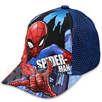Кепка верх из дышащей сетки для мальчика Marvel Spider-Man 1754698 обхват 53-54 (134-146 см) Синий
