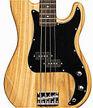 Бас-гітара STAGG SBP-30 NAT, фото 5