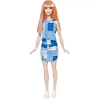 Кукла Barbie Fashionistas 60, Patchwork Denim Original, Барби Модница 60, (DYY90)
