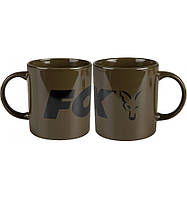 Керамічна чашка Fox Green and Black Logo Ceramic Mug