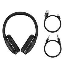Навушники бездротові Bluetooth Baseus Encok D02 Pro чорний, фото 2