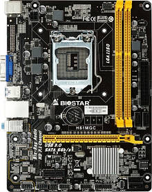 Материнська плата Biostar H81MGC LGA 1150 (H81MGC) Б/В