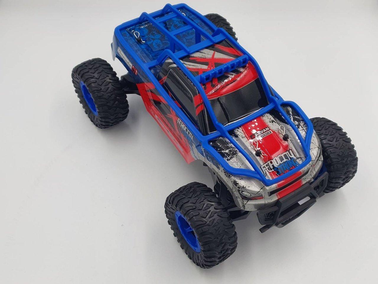 Джип на радіокеруванні Limo Toy М 5536 27 см Синій з червоним