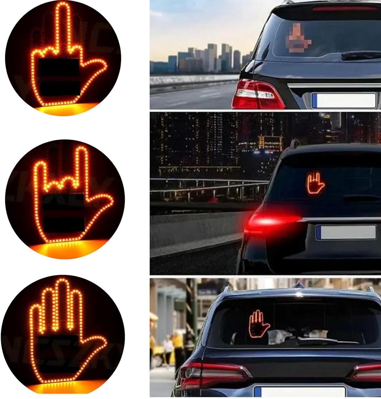 Светодиодная рука LED лампа с жестами для авто Hand Light c пультом управления pro - фото 1 - id-p2191166408
