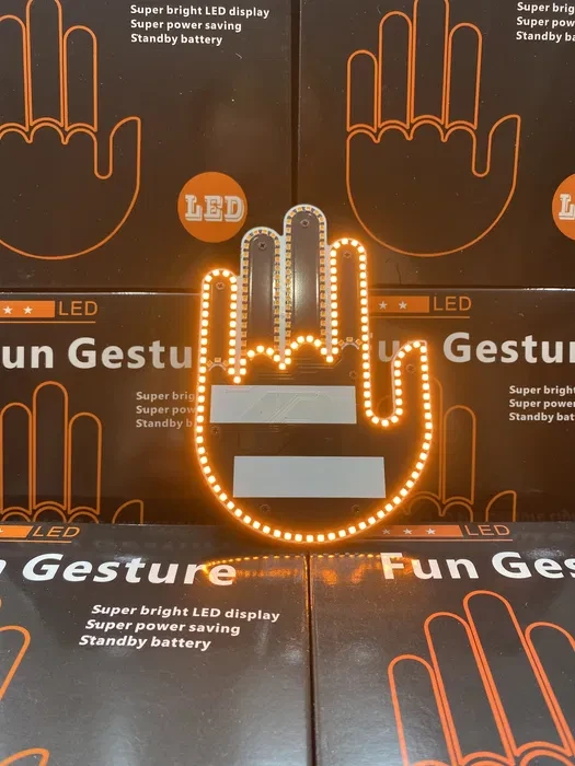 Светодиодная рука LED лампа с жестами для авто Hand Light c пультом управления pro - фото 5 - id-p2191166408