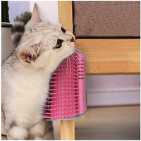Интерактивная игрушка - чесалка для кошек Hagen Catit Self Groom Розовая