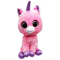 Детская мягкая игрушка Единорог PL0662(Unicorn-Pink) 23 см Shoper Дитяча м'яка іграшка Єдиноріг