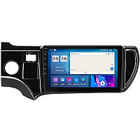 Штатная магнитола Lesko для Toyota Prius c I 2011-2015 экран 9" 4/64Gb CarPlay 4G Wi-Fi GPS Prime ha