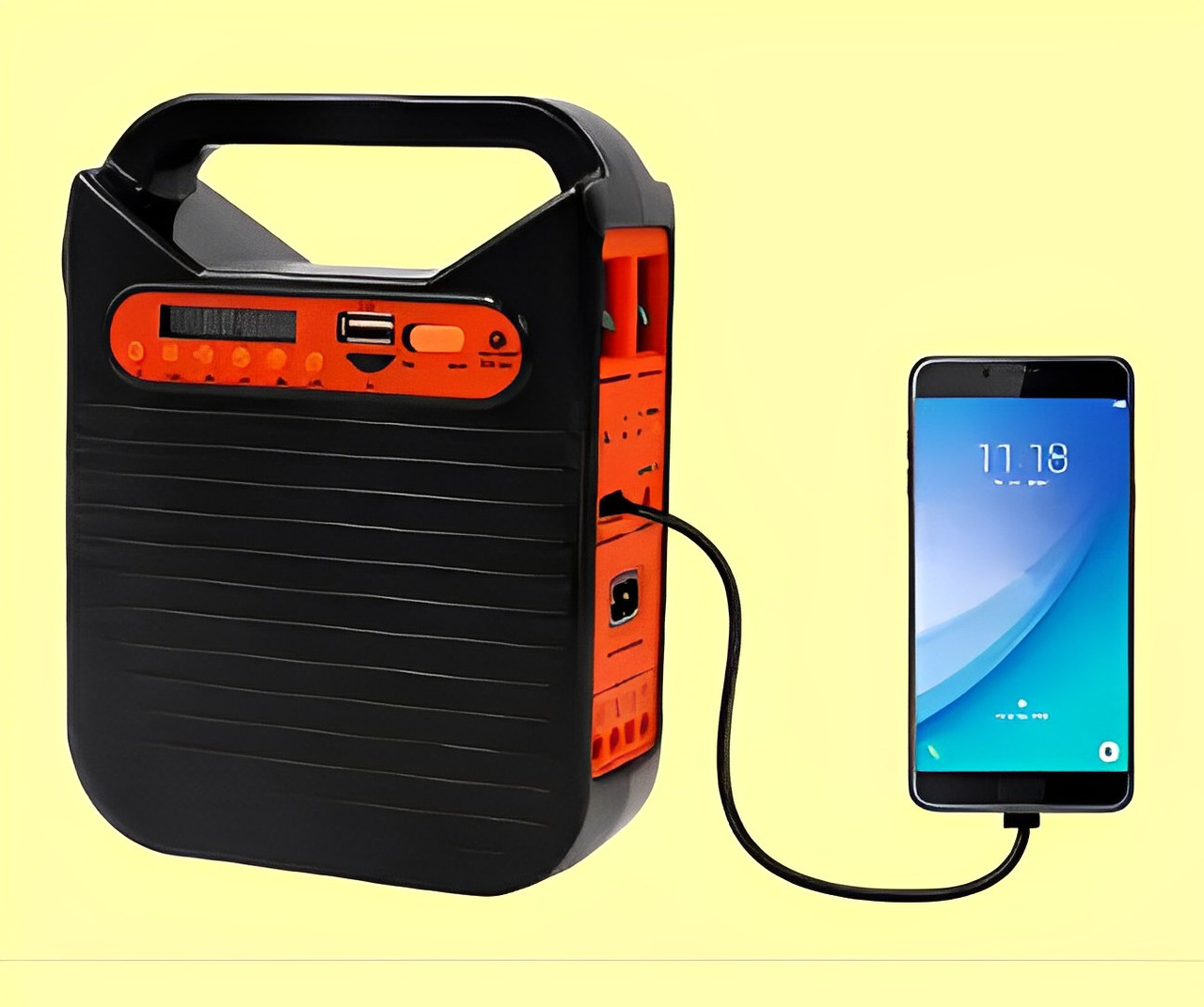 "SolarBeacon: Фонарь-Power Bank-радио-Bluetooth с Солнечной Панелью и 3 Лампочками" - фото 6 - id-p2191178729