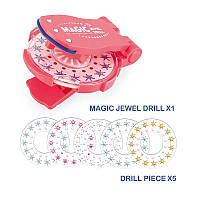 Magic Jewel Drill: Набор для творчества - DIY интерактивная прическа для девочек - волшебство в ваших руках!