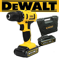 SpeedForce 24V: DeWALT Мощный Аккумуляторный Шуруповерт с Быстрой Зарядкой