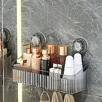 "Bathroom Organizer: органайзер для ванной комнаты на присоске для удобного хранения"