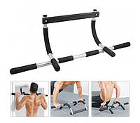 "Iron Gym Doorway Pull-Up Bar: турник для дверного проема Iron Gym для укрепления мышц в домашних условиях"