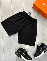 Черные мужские шорты, летние шорты для парней, удобные легкие шорты