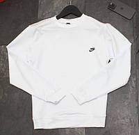 Стильний чоловічий світшот Nike чорного кольору, чоловічий светр без капюшона найка