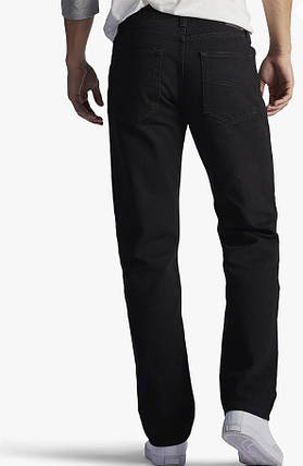 Джинси Lee Regular Fit Straight Leg  Double Black - чорний, фото 3
