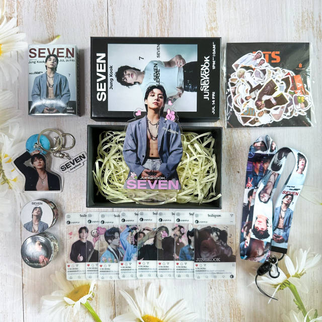 Kpop Seven Jungkook Подарочный Бокс Набор Севен Чонгук БТС АРМИ