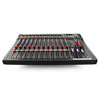 Пульт аудио микшер активный 12канальный профессиональный Yamaha MX-1206USB