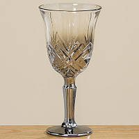 Бокал для вина Мэдисон серебряное стекло h16см Гранд Презент 1008755