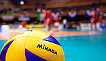 М'яч волейбольний Mikasa MVA 200, склеєний, PU, мікрофібра, різн. кольори, фото 7