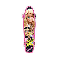 Скейт пенни борд для девочки Барби, колеса PU со светом