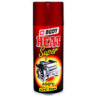 Термостойкая краска спрей красно-коричневая матовая Body High Heat Paint Spray Red-Brown 400мл