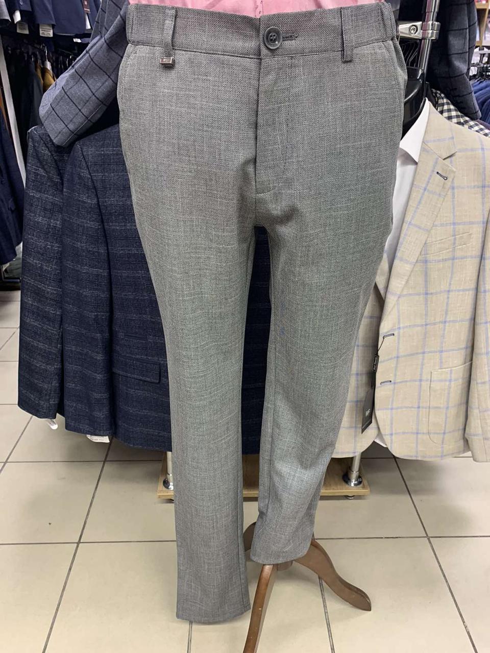 Штани чоловічі літні West -Fashion relaxed fit модель А 861Б сірі, фото 1