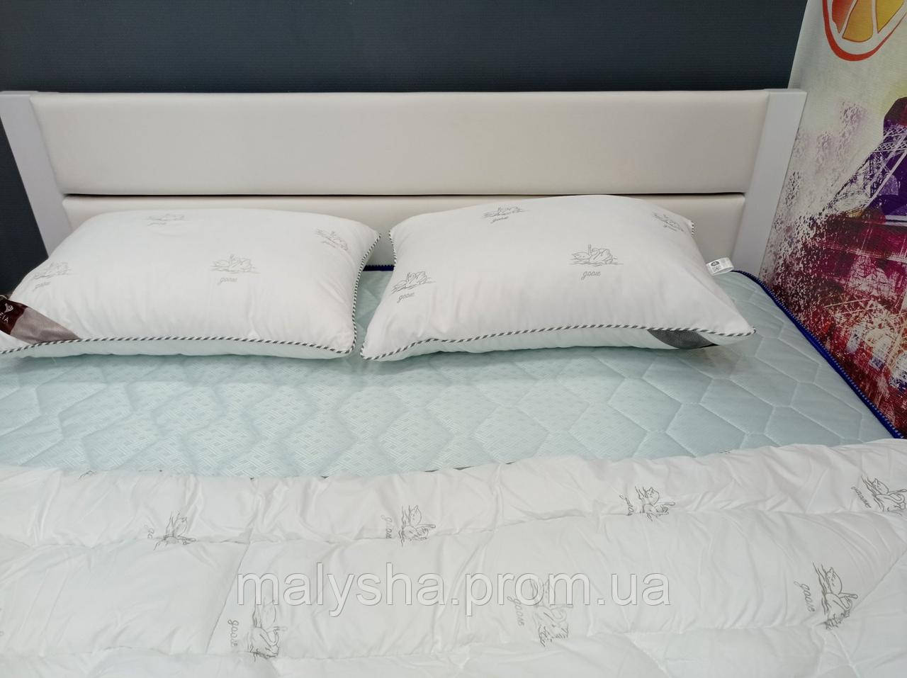 Двоспальне ліжко "Лофт"160х200 (Дерево/Тканина),біле - фото 2 - id-p1769783401