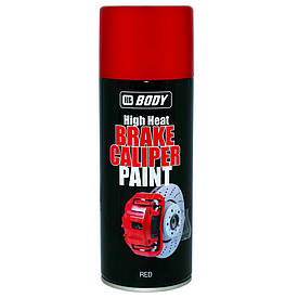 Термостійка автоемаль спрей для супортів червона Body Brake Caliper Paint Spray Red 400мл