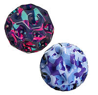 2 шт Космический мяч Jump Hole Ball 7см фиолетовый голубой