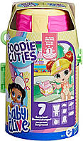 Детский игровой набор сюрприз с куклой и аксессуарами Baby Alive Foodie Cuties