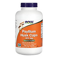 Клетчатка семян подорожника NOW Psyllium Husk 500 mg (500 вега-капс)