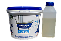 Акрил для ванн "Plastall CLASSIC" 1.5 ванны глянец белый 2,9 кг