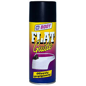 Чорне аерозольне проявне покриття Body G511 Flat Guide Spray Black 400мл