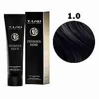 Крем-краска для волос T-LAB Professional Premier Noir Innovative Colouring Cream 1.0 натуральный чёрный 100 мл