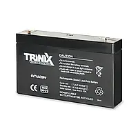 Акумуляторна батарея 6В 7Аг Trinix 6V7Ah/20Hr AGM свинцево-кислотна (44-00057)