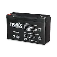 Акумуляторна батарея 6В 12Аг Trinix 6V12Ah/20Hr AGM свинцево-кислотна (44-00058)