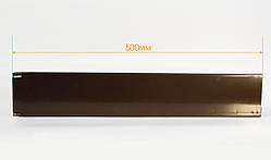 Труба металева для витяжки Profit M 90 х 90 х 500 мм коричнева