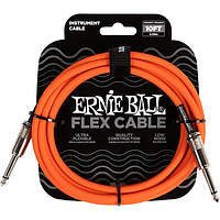 Кабель для гитары Ernie Ball 6416 Flex Instrument Cable 3.05m Straight /Straight