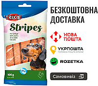 Лакомство Trixie Stripes Light для собак, курица, 100 г