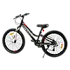 ✅ Велосипед Corso Optima 24" дюйми TM-24100 рама алюмінієва 11’’ обладнання SHIMANO 7 швидкістей, чорний, зібраний на 80 відсотків, фото 3