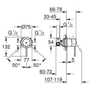 Змішувач Essence ( 29197000) Grohe Art. 29197000, фото 2