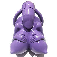 Пояс верности для мужчин Big Boobs New Chastity Device Purple Bdsm4u PK, код: 8373771